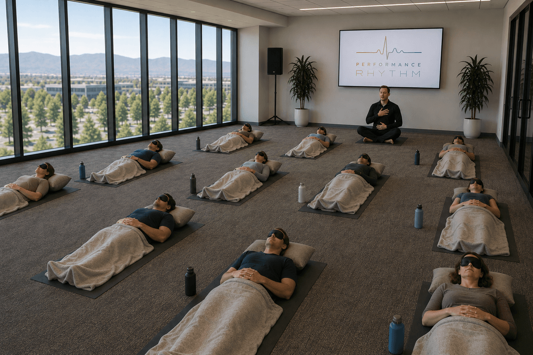 Performance Rhythm Workshop in session